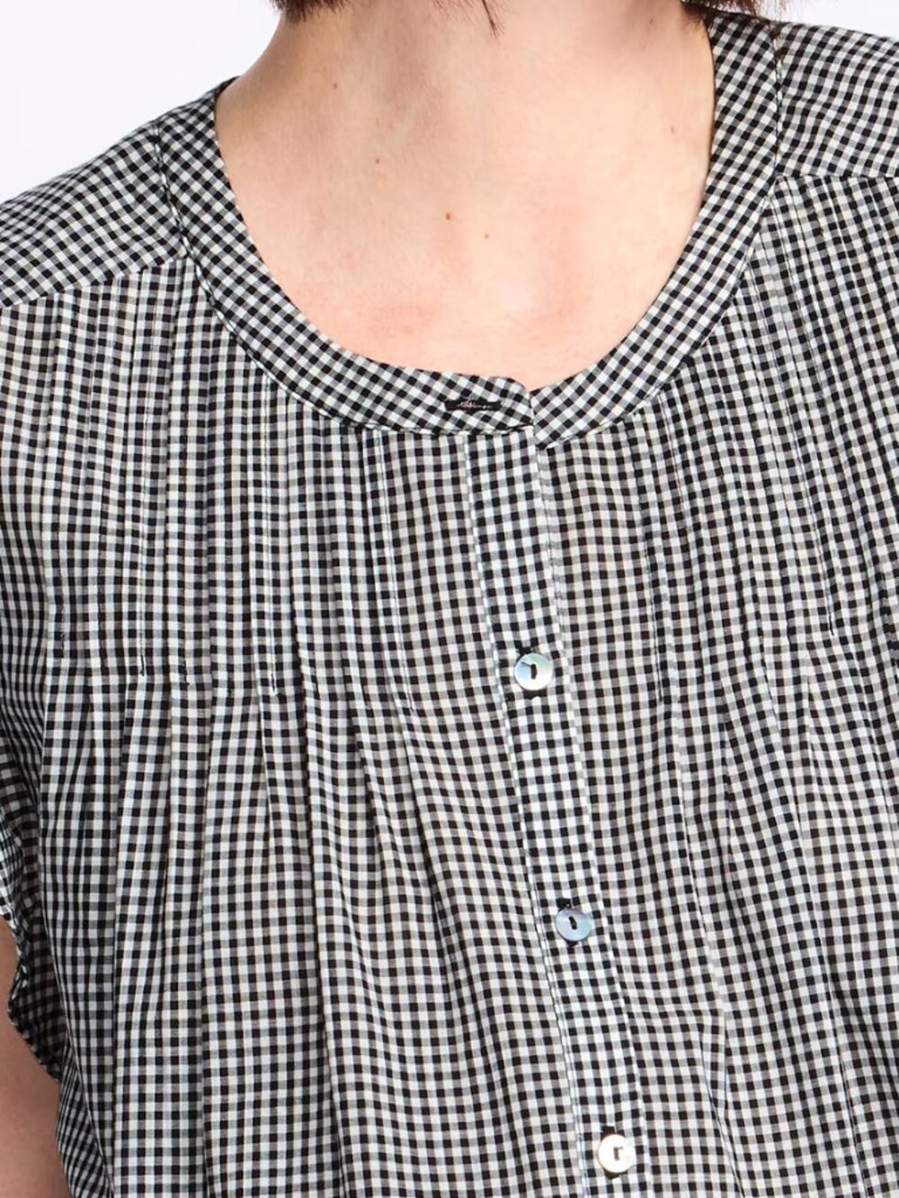 Market & Spruce Emile Cotton Blouse - Picture 4 of 4